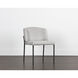 Pearce Light Grey / Bravo Cognac Dining Chair, Set Of 2